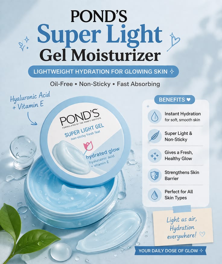 Pond's Super Light Gel Oil-Free Moisturizer